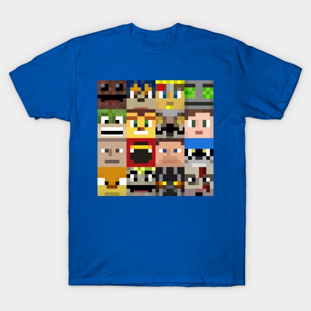PlayStation Crafting Style Ver. 2 T-Shirt by nextodie